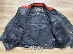1903 HARLEY DAVIDSON Limited Ed. BRODY Leather BAR SHIELD Jacket 2XL 97164-07VM