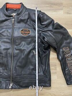 1903 HARLEY DAVIDSON Limited Ed. BRODY Leather BAR SHIELD Jacket 2XL 97164-07VM