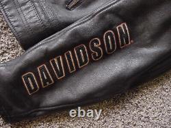 1903 HARLEY DAVIDSON Limited Ed. BRODY Leather BAR SHIELD Jacket XL 97164-07VM