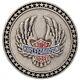 1976 Harley Davidson Star Wing Bar Shield Logo 1970s Nos Vintage Belt Buckle