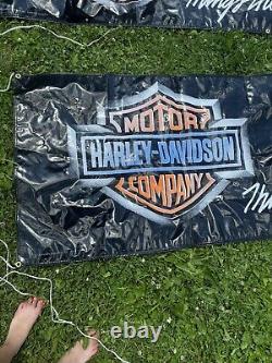 1988 Vintage Harley Davidson Banner Bar & Shield