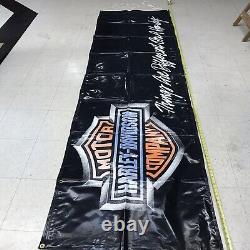 1988 Vintage Harley-Davidson Banner Bar& Shield Things Are Different On A Harl