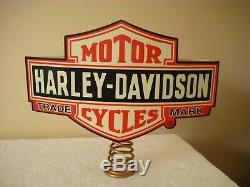 2007 Harley Davidson Bar & Shield Christmas Tree Topper 96876-08V