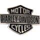 Brass Harley Davidson Bar Shield Logo Biker Motorcycle 80s Vintage Belt Buckle