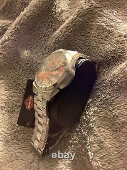 Bulova Harley Davidson bar & shield collection chronograph Watch 42mm 76B190