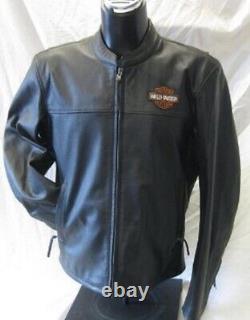 GENUINE Harley Davidson 3XL Leather Jacket STOCK Bar & Shield 98112-06VM MINT