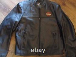 GENUINE Harley Davidson 3XL Leather Jacket STOCK Bar & Shield 98112-06VM MINT