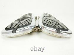 Genuine 86-21 Harley Softail Deluxe Left & Right Bar and Shield Floorboards