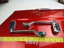 Genuine Harley Bar & Shield 86-19 Touring Softail Shifter Levers & Pegs