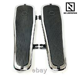 Genuine Harley OEM Touring Extended Crested Bar & Shield Rider Floor Foot Boards