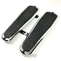 Genuine Harley OEM Touring Extended Crested Bar & Shield Rider Floor Foot Boards