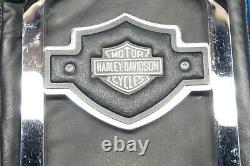 Genuine Harley Sportster Dyna FXR 12 Backrest Sissy Bar & Shield & Pad 1982-03