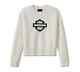 Harley-davidson Women's Open Bar & Shield Sweater