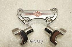 Harley Bar And Shield Logo Handlebar Clamp 56568-86b /vb60/