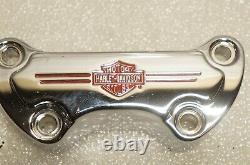 Harley Bar And Shield Logo Handlebar Clamp 56568-86b /vb60/