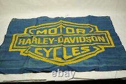 Harley Bar & Shield banner flag demin 36 x 26 Road King Dyna FXR XL EP24484