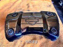 Harley Chrome Bar & Shield 1¼ Handlebar Clamp & Risers M8 Sport Glide 55900110