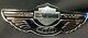 Harley Davidson 100th Anniversary Fuel Gas Tank Badge Emblem-silver Bar & Shield