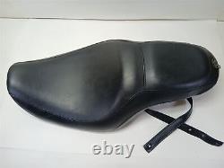 Harley-Davidson 2003 Dyna Low Rider Seat Bar & Shield Black Leather 52174-01