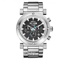 Harley Davidson 76B166 Gent's Grey Bar Shield Chronograph Watch