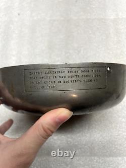 Harley Davidson Air Cleaner Cover 1950 Original Round Bar & Shield Logo