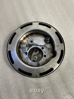 Harley Davidson Air Cleaner Cover Chrome Nostalgic Round Bar & Shield Logo