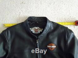 Harley Davidson Bar And Shield Leather Riding Jacket 2XL (Mens)