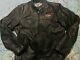 Harley Davidson Bar And Shield Men's Leather Riding Gear Jacket Size Large/xl
