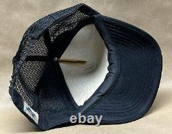 Harley Davidson Bar And Shield Snapback Mesh Trucker Hat Vtg 80s Made In Roc