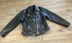 Harley Davidson Bar And Shield Women's Leather Jacket Size XL