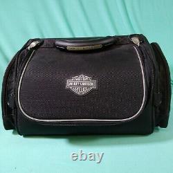 Harley Davidson Bar And Shield Zippered Touring Luggage Bag 16in x 11in x 9in