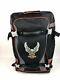 Harley-davidson Bar & Shield 28 Rolling Wheeled Duffel Travel Luggage Bag Vgc