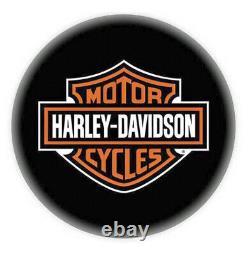 Harley-Davidson Bar & Shield Bar Stool With Backrest HDL-12204