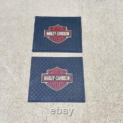 Harley Davidson Bar & Shield Car Floor Mats 1 Pair Size 14x16