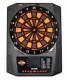 Harley-davidson Bar & Shield Electronic Dart Board, 18 X 24 Inch, 4-color Lcd