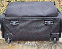 Harley-Davidson Bar & Shield Large Motorcycle Luggage Rolling 17 x 21 x 11 Black