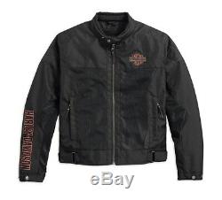 Harley-Davidson Bar & Shield Logo Mesh Riding Jacke Gr. M Herren Sommer