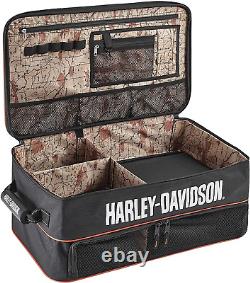 Harley-Davidson Bar & Shield Logo Trunk & Garage Organizer Bag Black/Rust