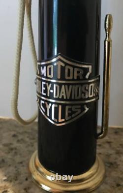 Harley-Davidson Bar & Shield Logo Visible Mini Gas Pump Bar Motorcycle Man Cave