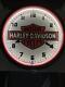 Harley-davidson Bar & Shield Neon Clock 1991 (#1)