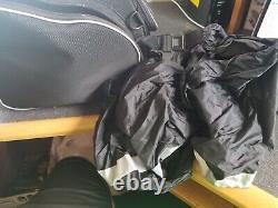 Harley Davidson Bar & Shield Overnight Luggage Bag withBuilt In Rain Cover Black