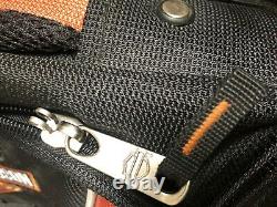 Harley-Davidson Bar & Shield Rolling Wheeled Duffel Travel Luggage Bag Large