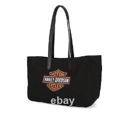 Harley-Davidson Bar & Shield Summer Tote Black MHW054/08