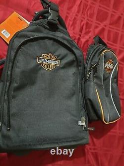 Harley Davidson Bar & Shield Wheeled Backpack