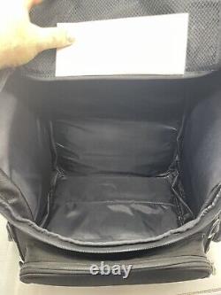 Harley-Davidson Bar & Shield Zippered Expanding Touring Luggage Bag Black Nylon