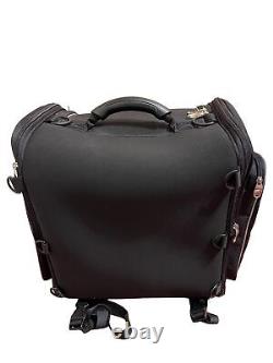 Harley-Davidson Bar & Shield Zippered Touring Luggage Bag Black Nylon