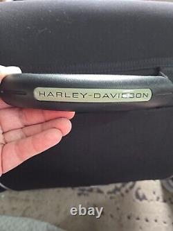 Harley-Davidson Bar & Shield Zippered Touring Luggage Bag Black Nylon Cover