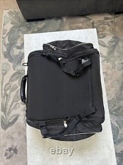 Harley-Davidson Bar & Shield Zippered Touring Luggage Bag Black Nylon Used Good