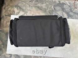 Harley-Davidson Bar & Shield Zippered Touring Luggage Bag Black Nylon Used Good