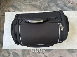 Harley-Davidson Bar & Shield Zippered Touring Luggage Bag Black Nylon Used Good